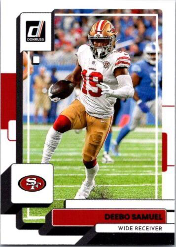 2022 Panini Donruss Deebo Samuel #22 San Francisco 49ers