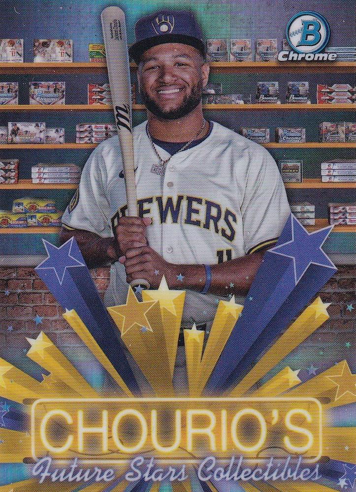2025 Topps Bowman Hobby Stars Jackson Chourio Milwaukee Brewers #HS-3
