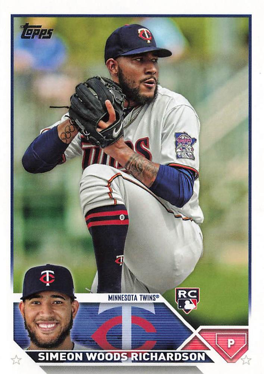 2023 Topps Series 2 Simeon Woods Richardson RC Minnesota Twins #479