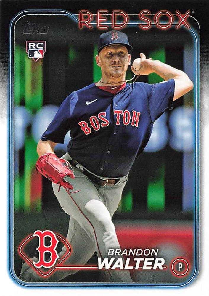 2024 Topps Series 1 Brandon Walter RC Boston Red Sox #193