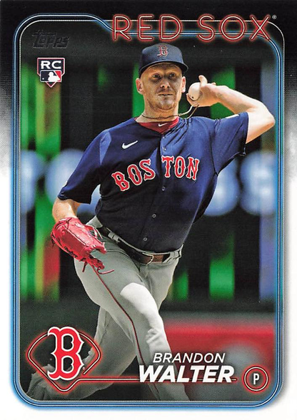 2024 Topps Series 1 Brandon Walter RC Boston Red Sox #193