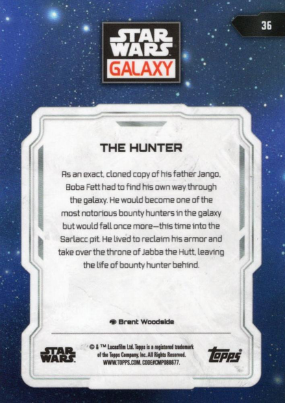 2024 Topps Chrome Star Wars Galaxy The Hunter #36