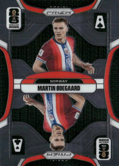 2026 Panini Prizm World Cup Aces Martin Odegaard #20 Norvège