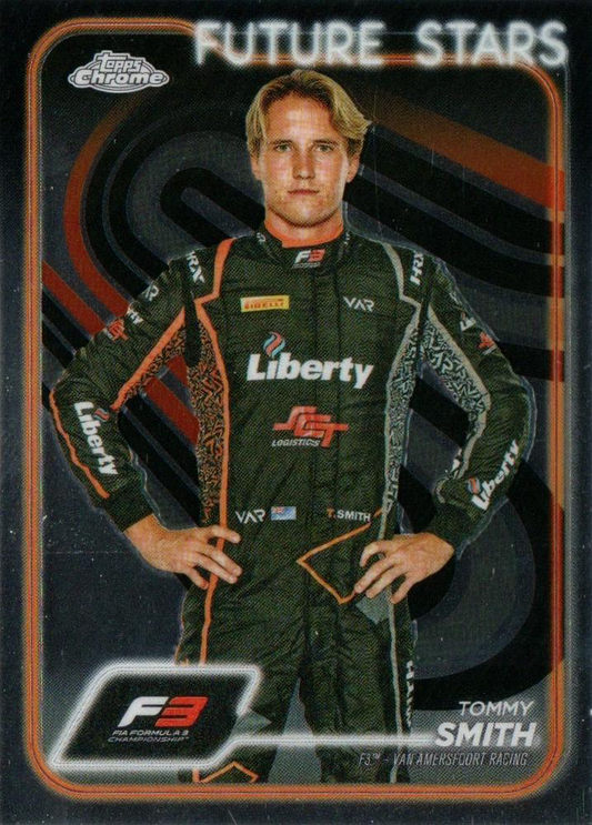 2024 Topps Chrome Formula 1 Tommy Smith F3D #63 Van Amersfoort Racing