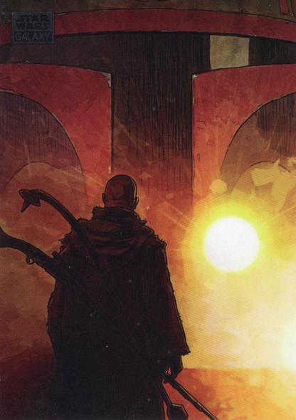 2024 Topps Chrome Star Wars Galaxy The Hunter #36