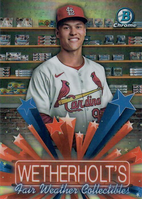 2025 Topps Bowman Hobby Stars JJ Wetherholt St Louis Cardinals #HS-1