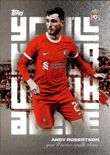 2023 Topps Liverpool Team Set Andy Robertson YNWA #37 Liverpool