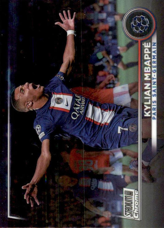 2022 Topps Stadium Club Chrome UCC Kylian Mbappé #2 Paris Saint-Germain