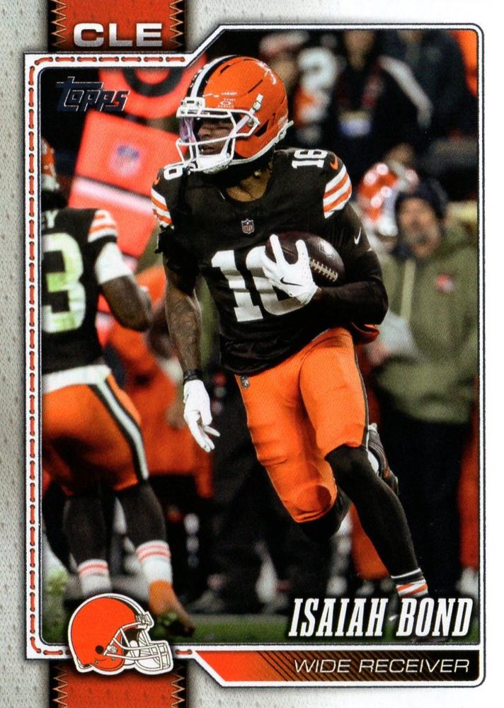 2026 Topps Flagship Isaiah Bond #47 Cleveland Browns
