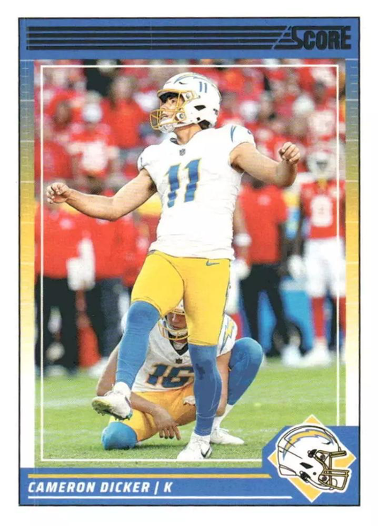 2024 Panini Score Football Cameron Dicker Los Angeles Chargers #167