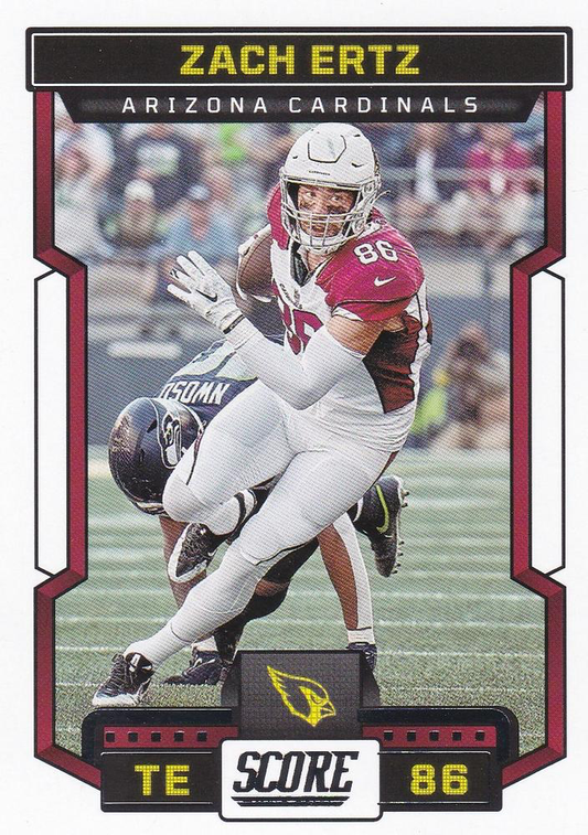 2023 Panini Score Football Zach Ertz Arizona Cardinals #157