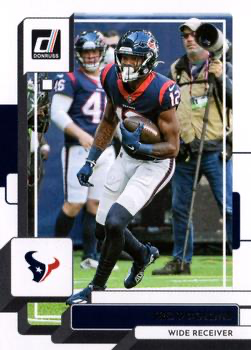 2022 Panini Donruss Nico Collins #40 Houston Texans