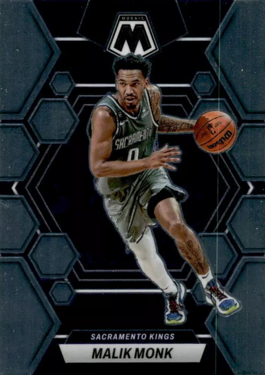 2022 Panini Mosaic Malik Monk #119 Sacramento Kings