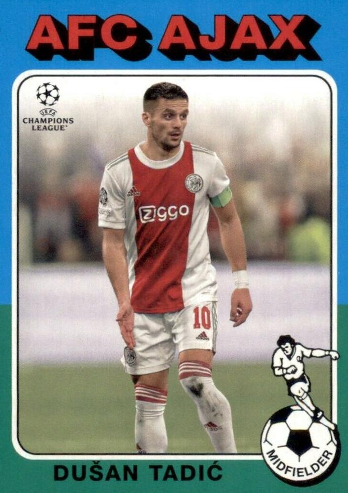2021 Topps UCC 1975 Retro Dušan Tadić #75-13 Ajax