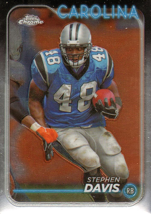 2024 Topps Chrome Football Stephen Davis #14 Carolina Panthers