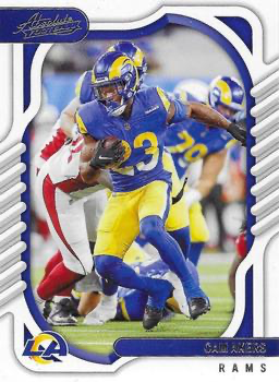 2022 Panini Absolute Cam Akers #35 Los Angeles Rams