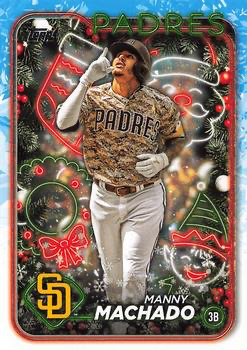 2024 Topps Holiday Manny Machado San Diego Padres #H98
