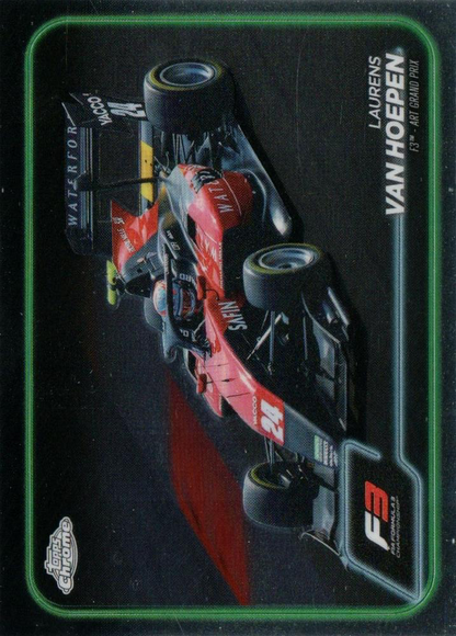 2024 Topps Chrome Formula 1 Laurens Van Hoepen F3C #137 ART Grand Prix