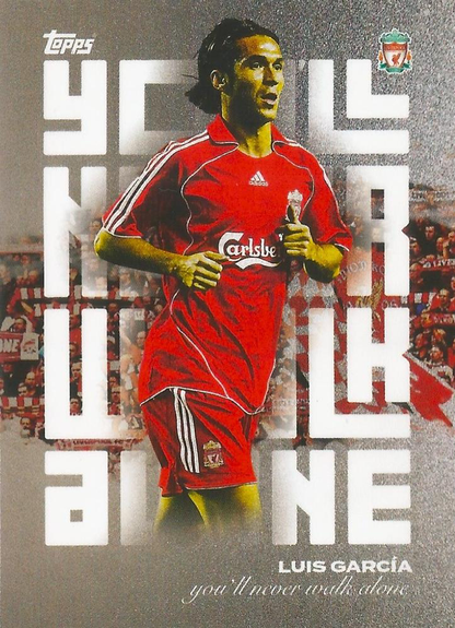2023 Topps Liverpool Team Set Luis Garcia YNWA #42 Liverpool