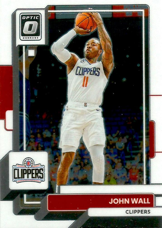 2022 Panini Donruss Optic John Wall #114 Los Angeles Clippers