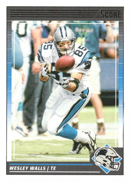 2024 Panini Score Football Wesley Walls Carolina Panthers #45