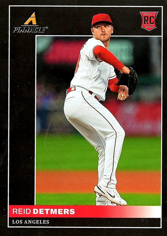 2022 Panini Chronicles Pinnacle Reid Detmers RC Los Angeles Angels #5