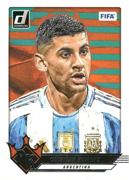 2024 Panini Donruss Pitch Kings Cristian Romero #17 Argentina