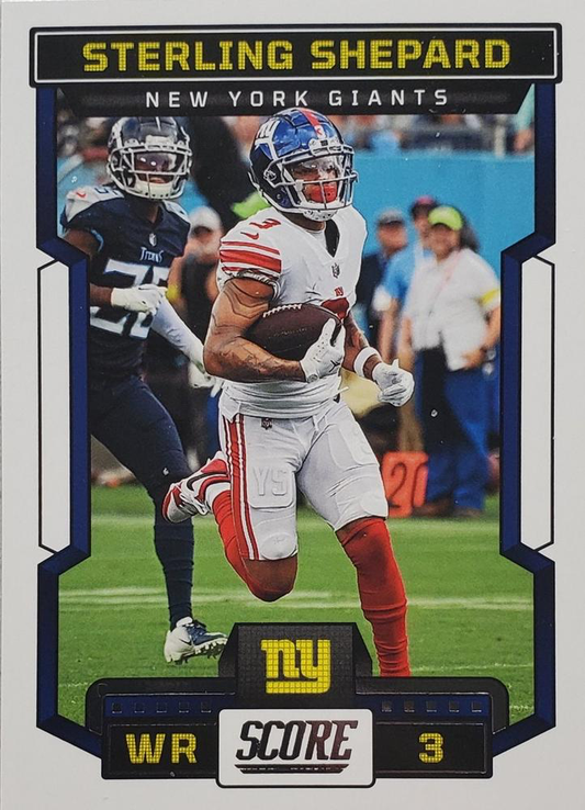 2023 Panini Score Football Sterling Shepard New York Giants #237