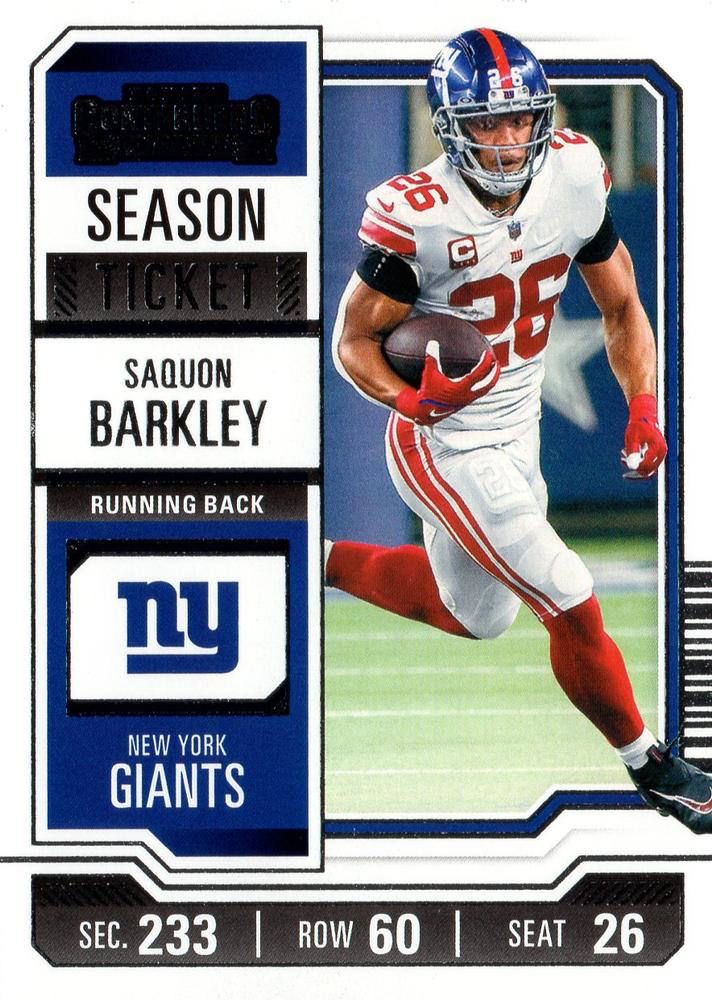 2023 Panini Contenders Saquon Barkley New York Giants #77