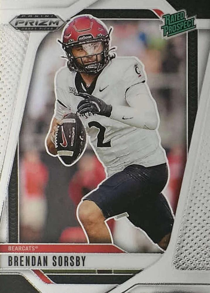 2025 Panini Prizm Draft Picks Brendan Sorsby #152 Cincinnati Bearcats