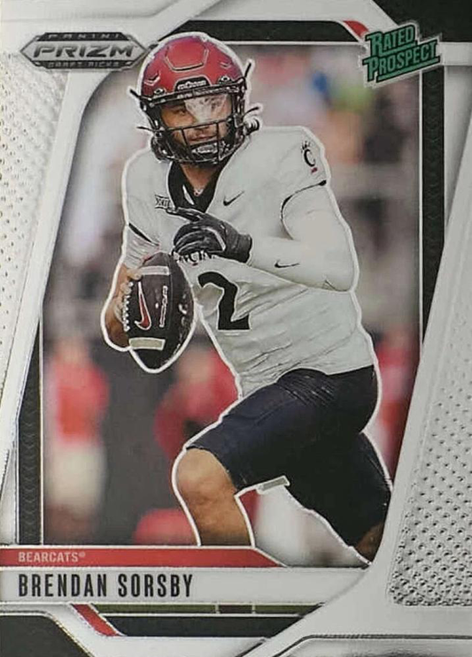 2025 Panini Prizm Draft Picks Brendan Sorsby #152 Cincinnati Bearcats