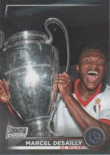 2022 Topps Stadium Club Chrome UCC Marcel Desailly #88 A.C. Milan