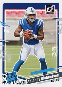 2023 Panini Donruss Rated Rookie Anthony Richardson RC #343 Indianapolis Colts