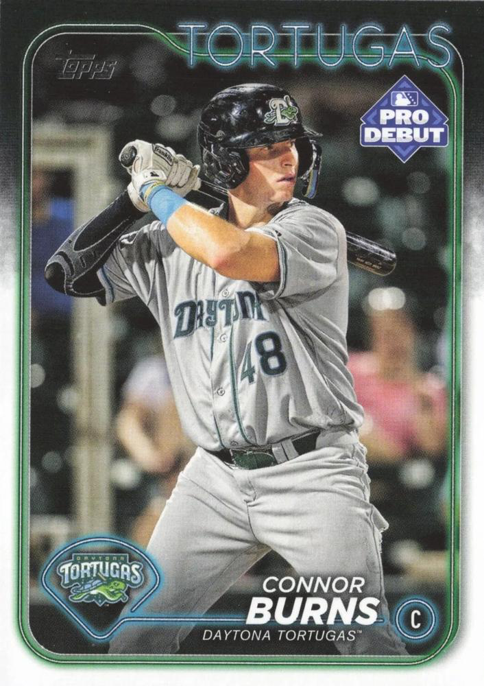 2024 Topps Pro Debut Connor Burns #PD-49 Daytona Tortugas