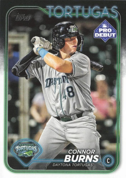 2024 Topps Pro Debut Connor Burns #PD-49 Daytona Tortugas