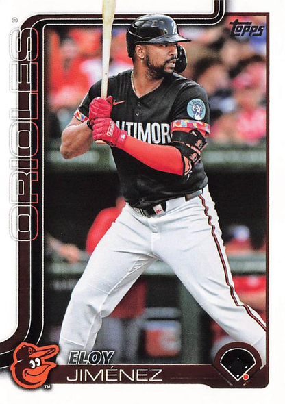 2025 Topps Series 1 Eloy Jiménez Baltimore Orioles #90