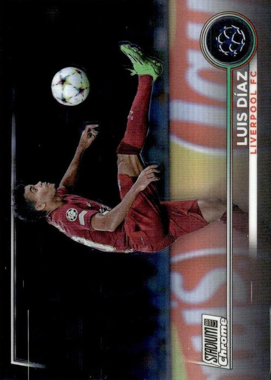 2022 Topps Stadium Club Chrome UCC Luis Díaz #75 Liverpool