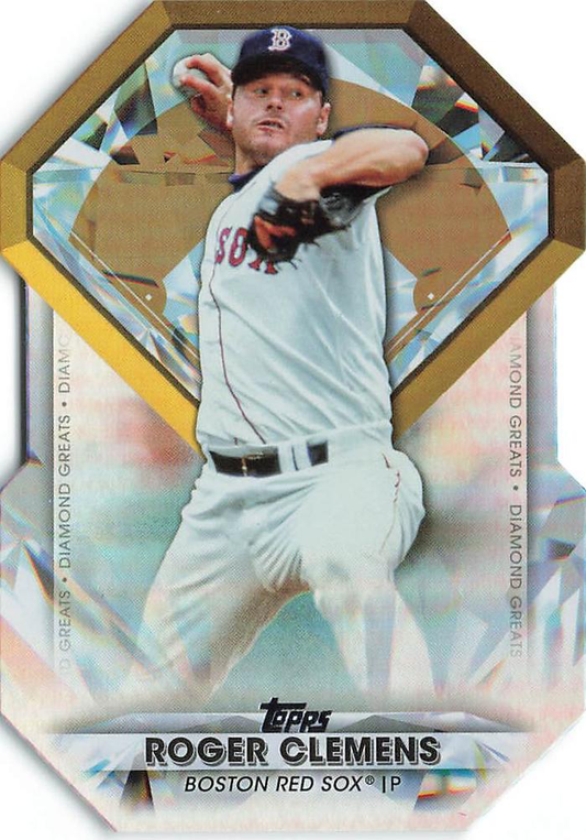 2022 Topps Update Diamond Greats Die Cuts Roger Clemens #DGDC-54 Boston Red Sox