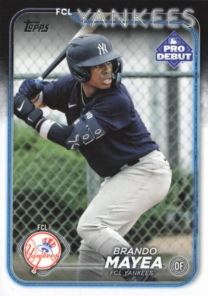 2024 Topps Pro Debut Brando Mayea #PD-131 FCL Yankees