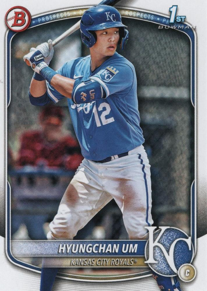 2025 Topps Bowman Paper Prospects Hyungchan Um 1st Kansas City Royals #BP-119