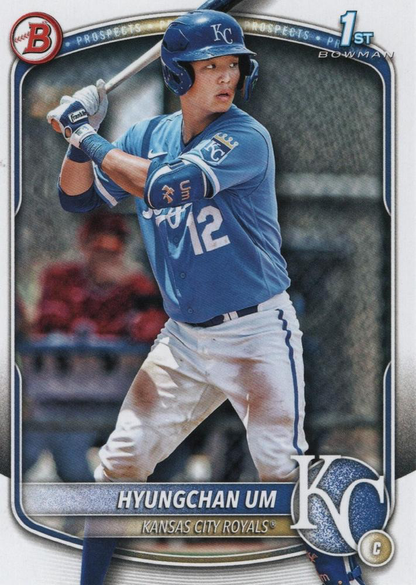 2025 Topps Bowman Paper Prospects Hyungchan Um 1st Kansas City Royals #BP-119