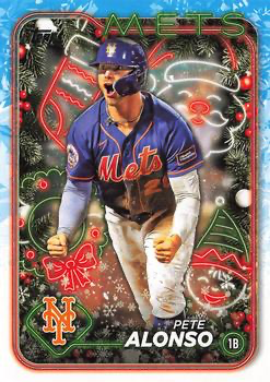 2024 Topps Holiday Pete Alonso New York Mets #H66