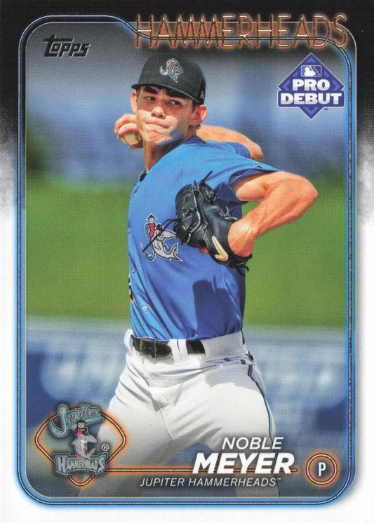 2024 Topps Pro Debut Noble Meyer #PD-17 Jupiter Hammerheads