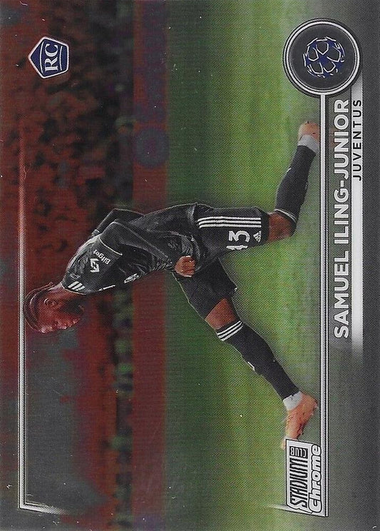 2022 Topps Stadium Club Chrome UCC RC Samuel Iling-Junior #12 Juventus