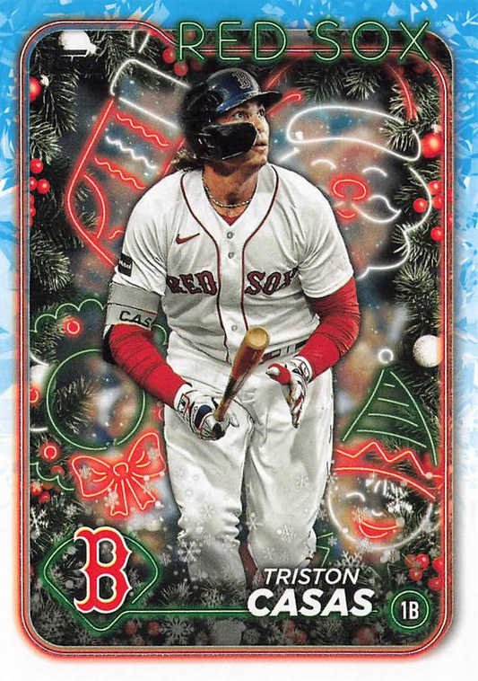 2024 Topps Holiday Triston Casas Boston Red Sox #H18