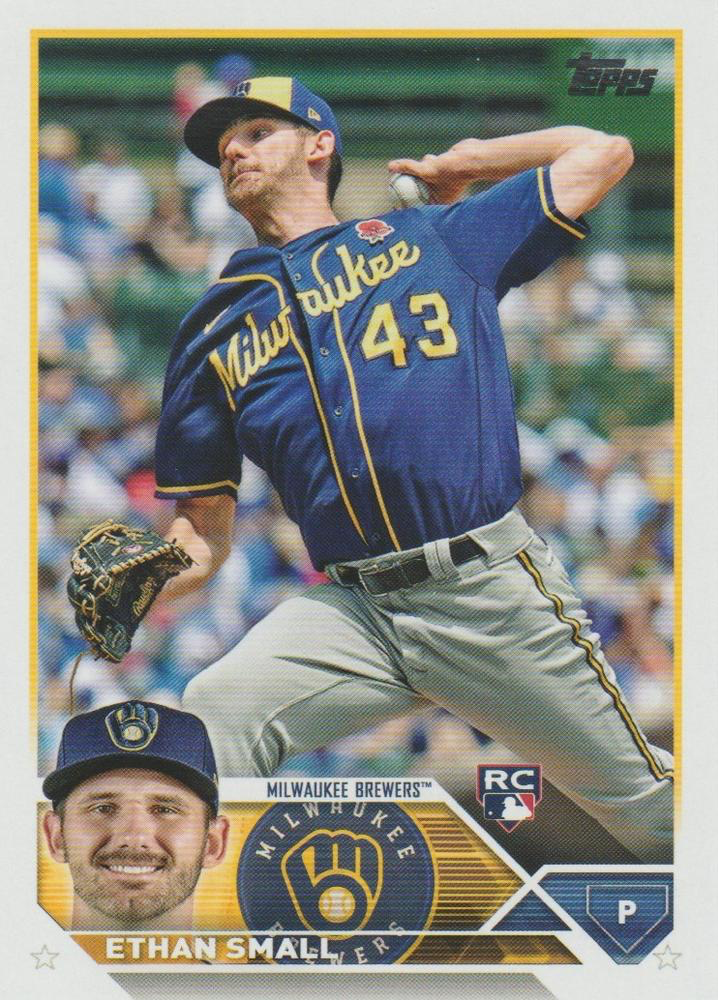 2023 Topps Series 1 Ethan Small RC Milwaukee Brewers #87