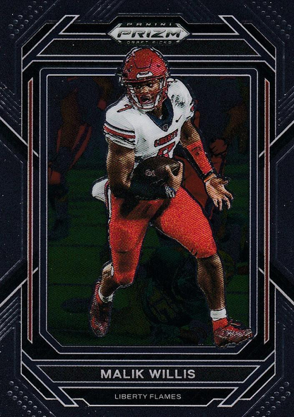 2023 Panini Prizm Draft Picks Malik Willis #71 Liberty Flames