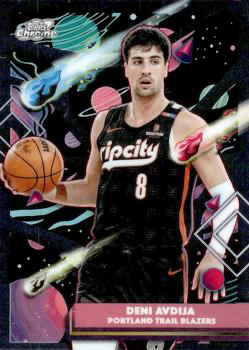 2025 Topps Chrome Cosmic Deni Avdija #71 Portland Trail Blazers