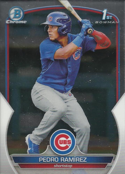 2023 Bowman Chrome Prospects Pedro Ramirez 1st Chicago Cubs #BCP-2