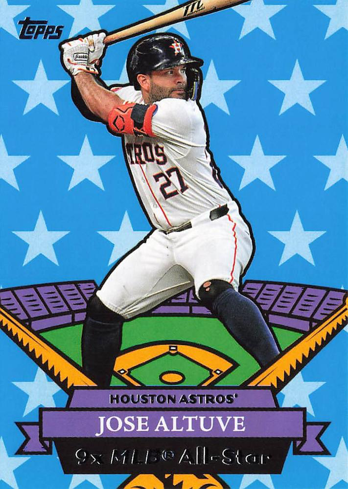 2025 Topps Archives 2007 Topps All-Stars Jose Altuve #07AS-6 Houston Astros